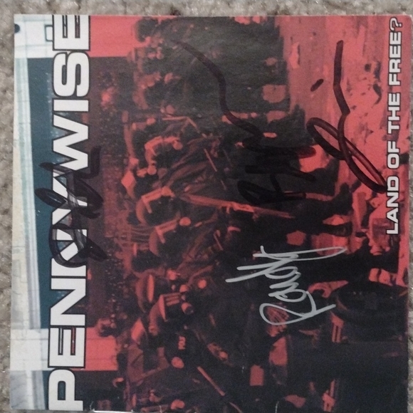 Pennywise Land of the Free sticker rare promotional epitaph records - Picture 5 of 5